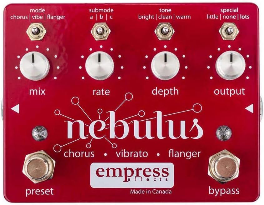 Empress Effects Nebulus Chorus, Flanger & Vibrato Pedal