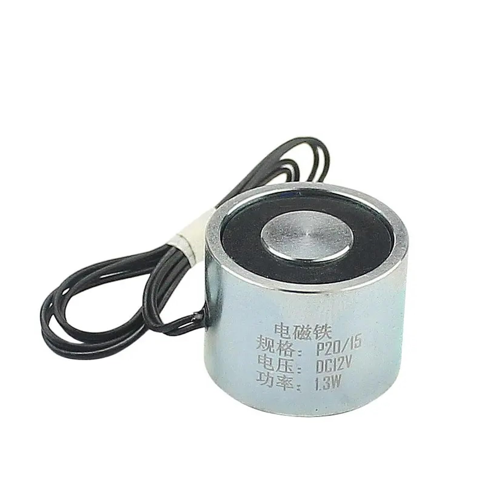 KOKYLEZN Small 12V Electromagnet Solenoid 25N Magnetic Coil Magnetic Force 2.5kg Lifting Solenoid 24v Solenoid(24V)