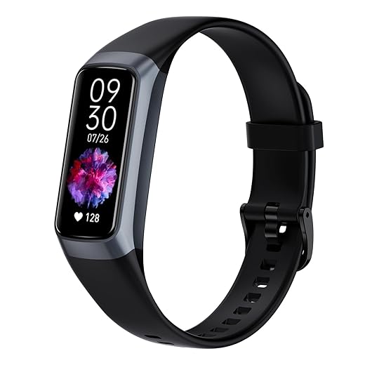 Compact Fitness Tracker with AMOLED and Sensors
