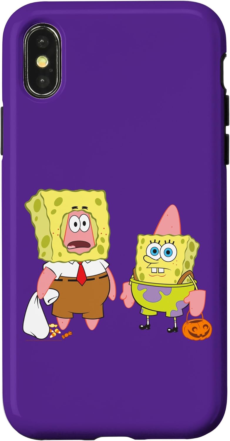 iPhone 16 Pro Max Spongebob Squarepants Halloween Patrick Costume Best Friends Case