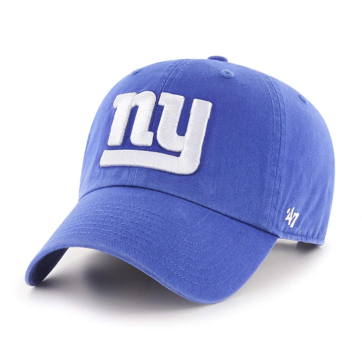 47 NFL Unisex Adult Clean Up Primary Logo Adjustable Hat Cap One Size, New York Giants - Blue, One size — image 1