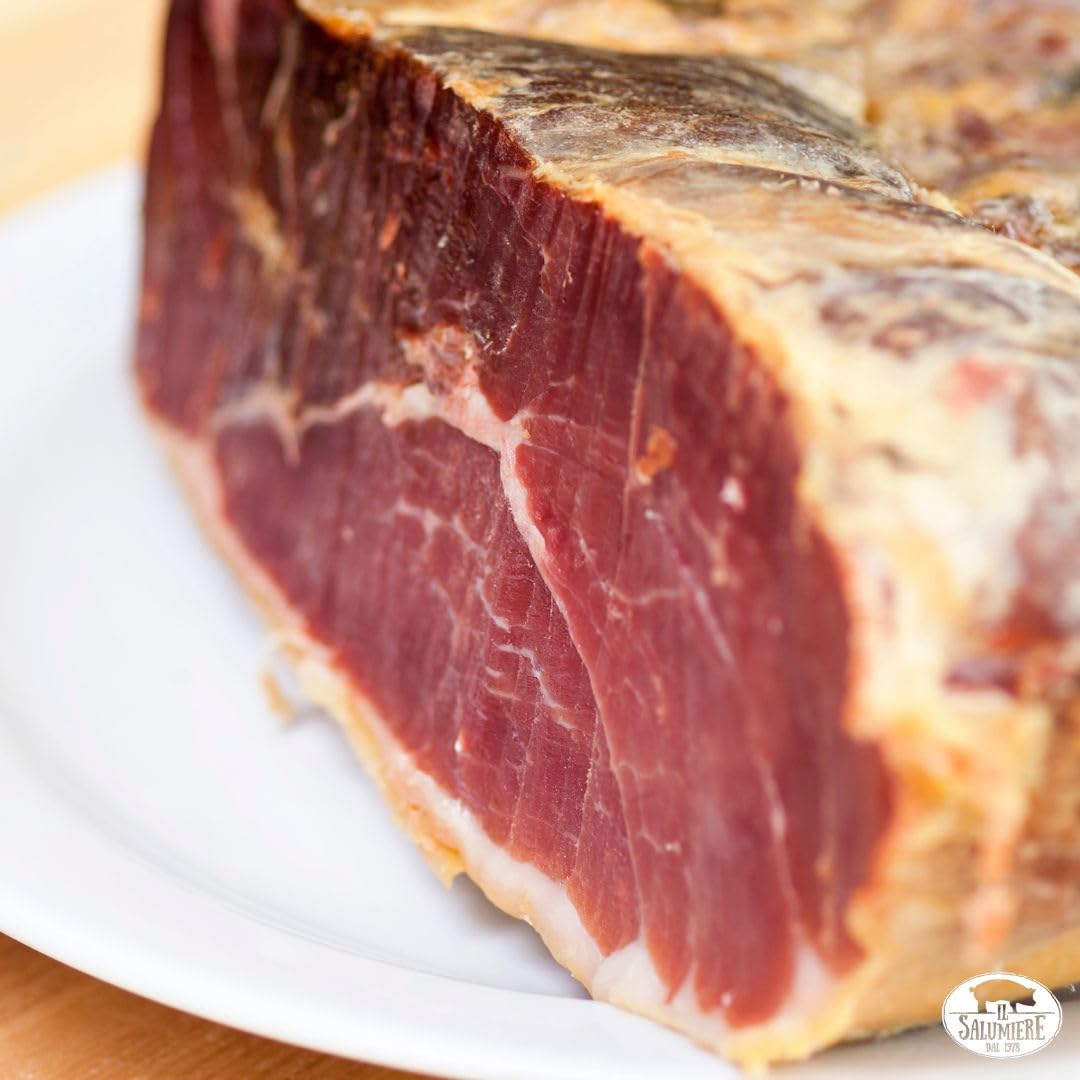 Prosciutto Umbro "Bauletto" Trancio Kg.2,5/3 SV - Norcineria Umbra Produzione Artigianale - Gluten Free - Il Salumiere dal 1978