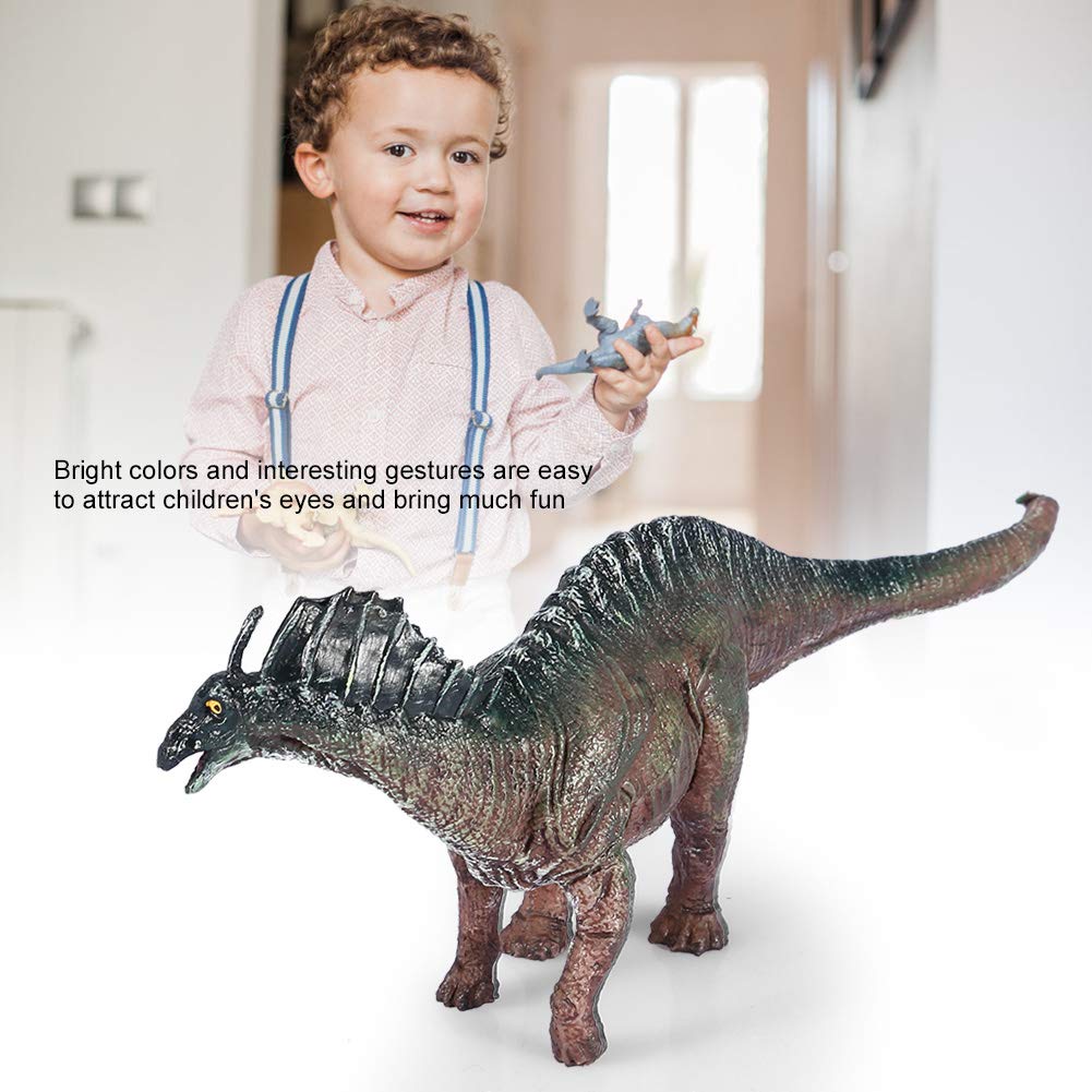 Dinosaur Toy, Dinosaur Model Toy, Children Toy Plastic for Home Science Project Prop Office Collection(Green)