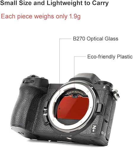 Miniatura 3 de Kase Kit de filtro de clip 3 en 1 ND8 + ND64 + ND1000 filtros ND de densidad neutra compatibles con Nikon Z5 Z6 Z6II Z7 Z7II Z8 Z9 Z montaje cámara,