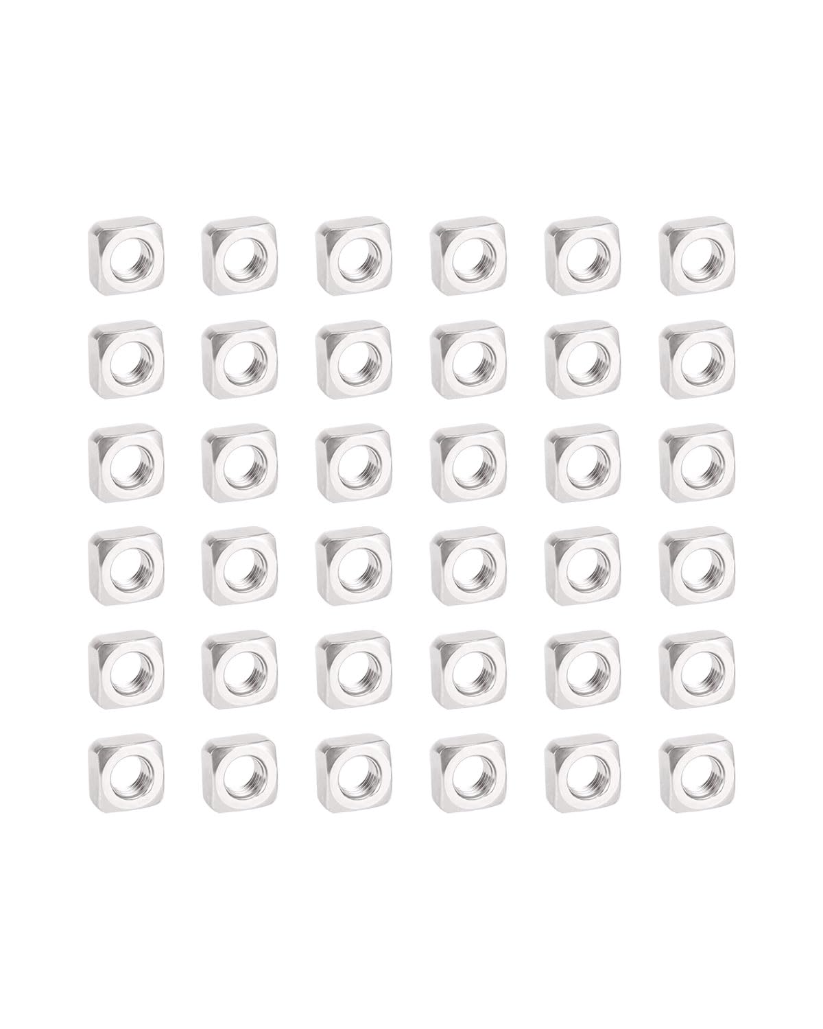 M3-0.5 Square Nuts - IMScrews 304 Stainless Steel Square Nuts - Durable Fasteners for Home Repairs and Professional Engineering Pack of 200