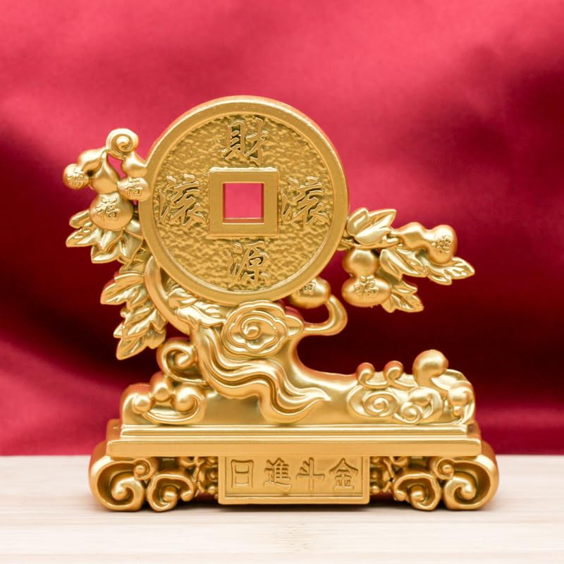 銅 細工 八方来財 招財進宝 そろばん 装飾品 工芸品 置物 銅 細工