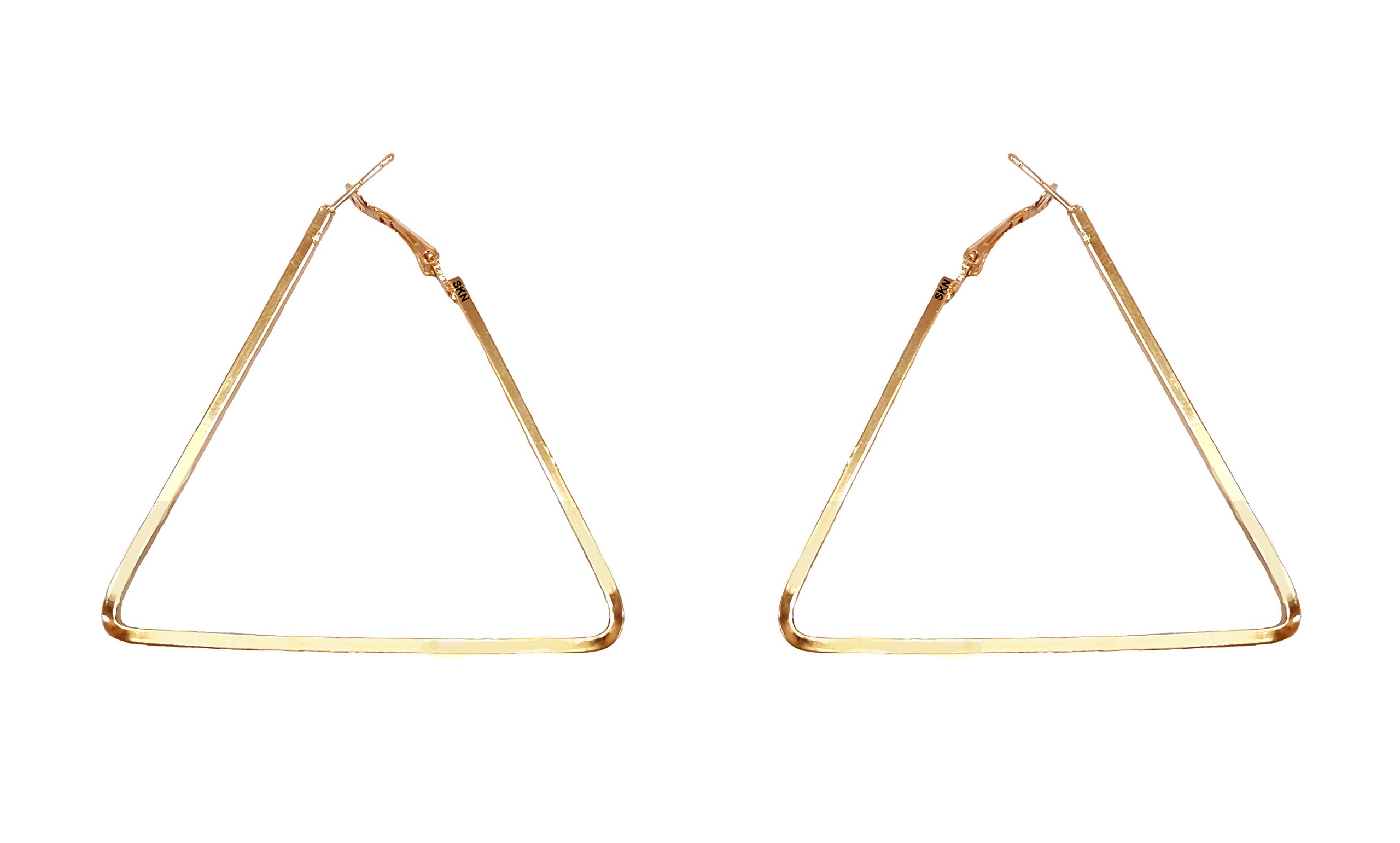 See full amazon price history chart for SKN Jewellery Gold Polished Alloy Big Triangle Hoop Earrings for Women (SKN-4127, Gold) SKN Jewellery Gold Polished Alloy Big Triangle Hoop Earrings for Women (SKN-4127, Gold) (B08CH52473) Amazon Price History, Amazon Price Tracker
