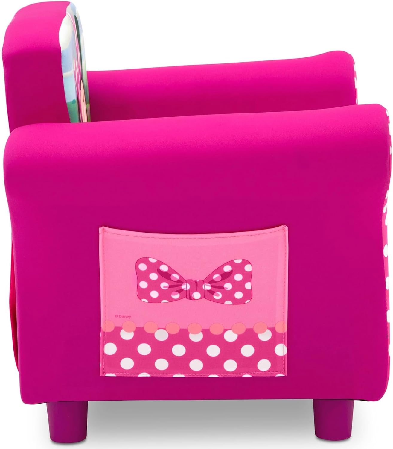 Delta Children Upholstered Chair, Disney Minnie Mouse