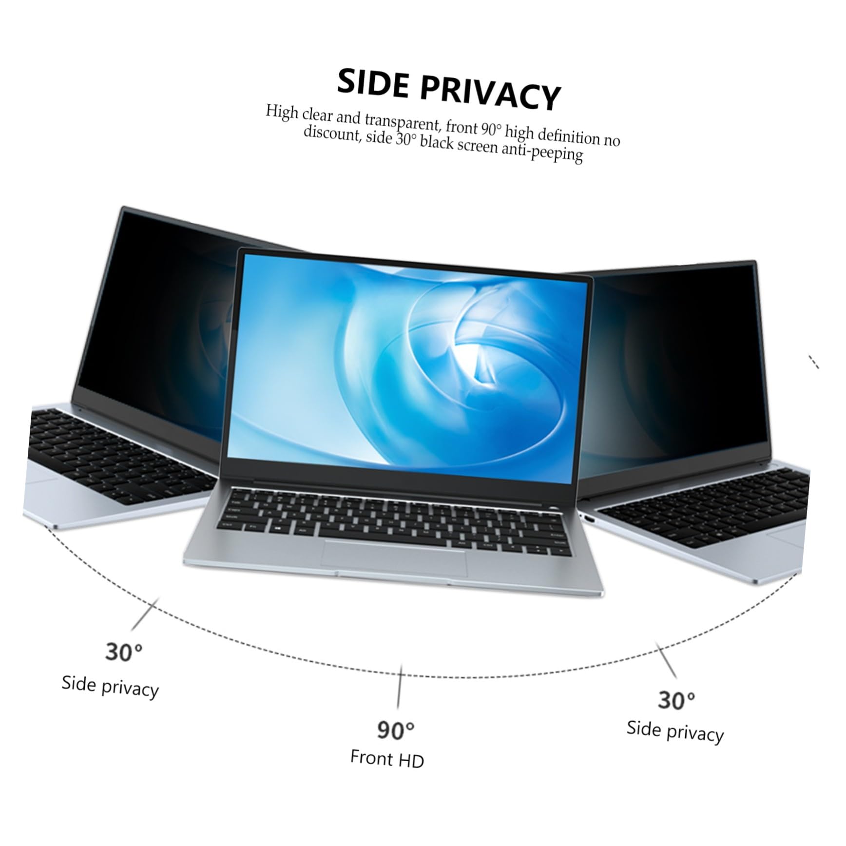 Operitacx Pellicola Privacy per Computer Portatile Filtro Anti-sbirciatina Pellicola Protettiva per Schermo Accessori per Notebook