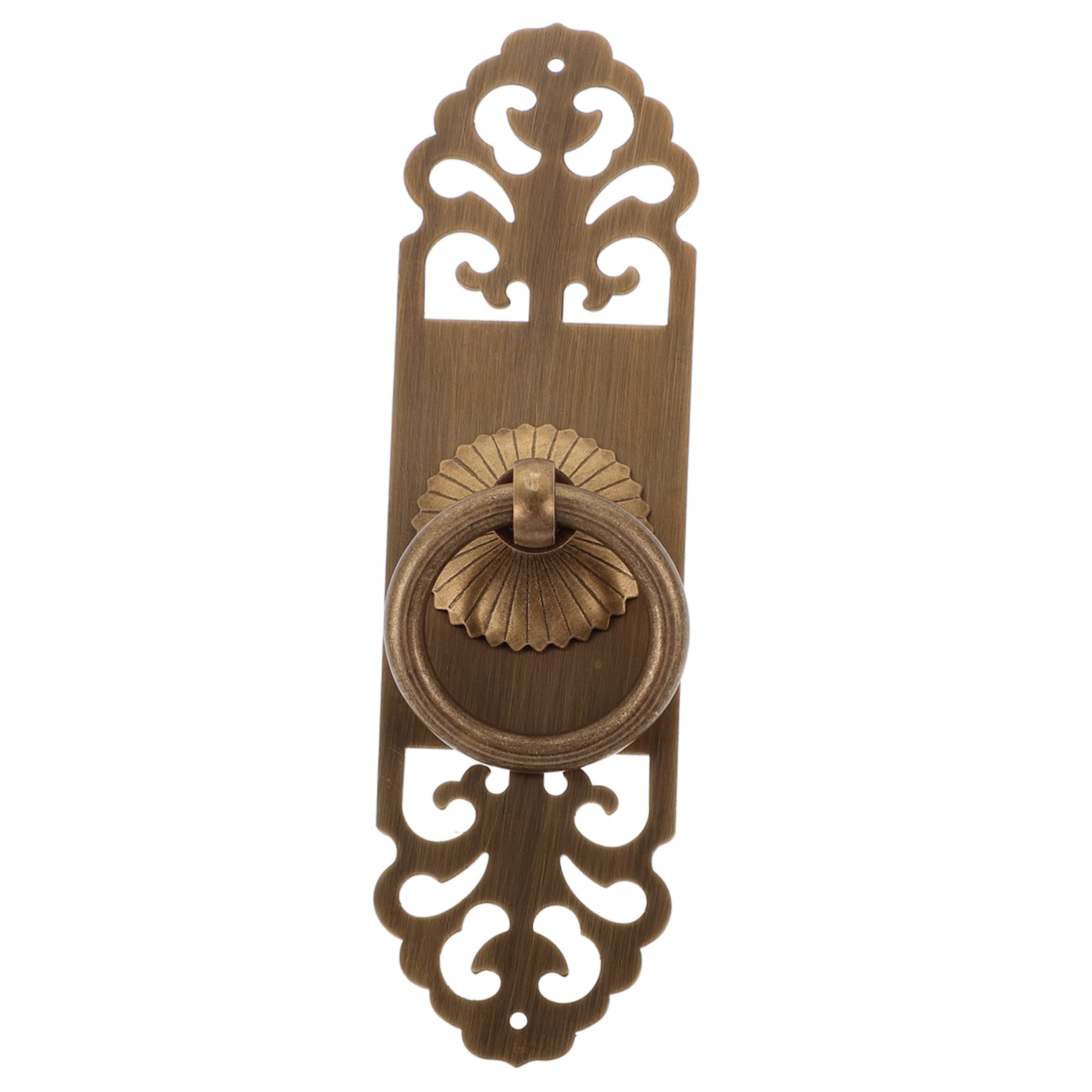 Tirador vintage de latón para puertas y roperos, manilla clásica para renovar tus muebles