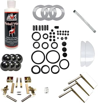 Game Room Guys 2021 Stern LE/Prem Pinball Machine Premium Pinball Maintenance Kit Compatible with Led Zeppelin Pinball Machine