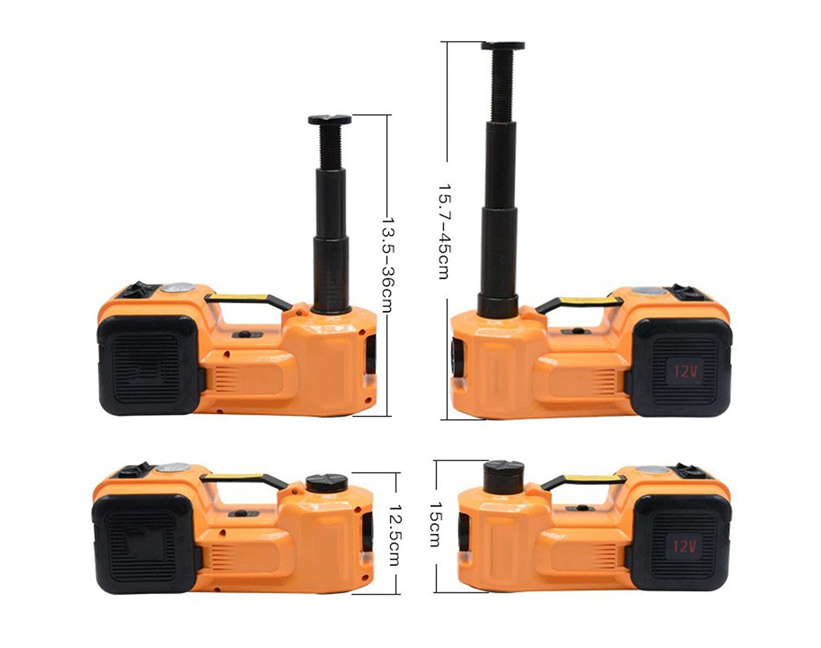 Podnośnik hydrauliczny, Elektryczny jack hydrauliczny 5 ton Duży tonażowy samochód Trwały podnośnik podnoszący ładowanie i rozładunek Sprzęt narzędziowy