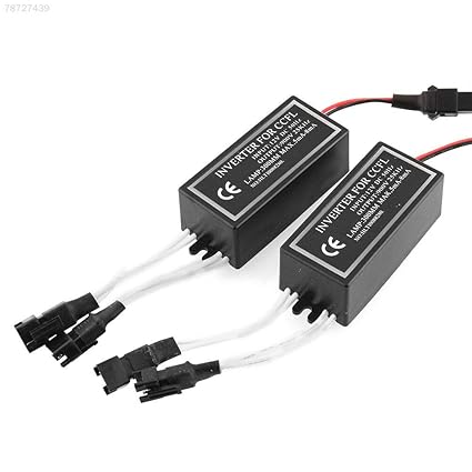 Ketsicart DAE7 2X 4-outputs Spare Inverter Ballast for CCFL Angel Eyes Replac