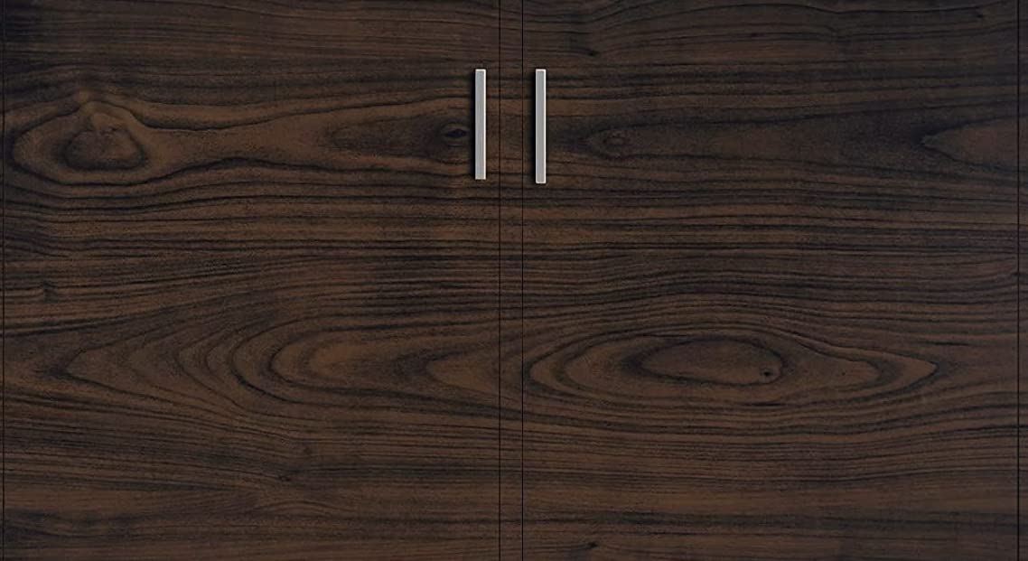 Nimbose® Wall Stickers Dark Brown Wooden Wallpaper PVC Oil-Proof Waterproof Self Adhesive Bathroom, Wallpaper for Hall Room, Kitchen, Kids Room Wallpaper (45 cms X 5 Meters) 3