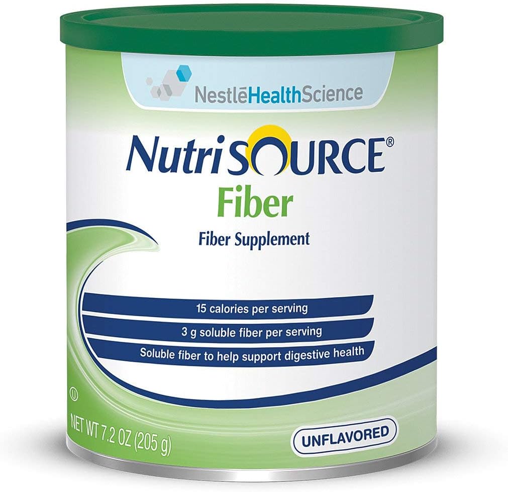 AEE GTTVO Nutrisource 4390097551 Fiber Powder Supplement, 1 Canister