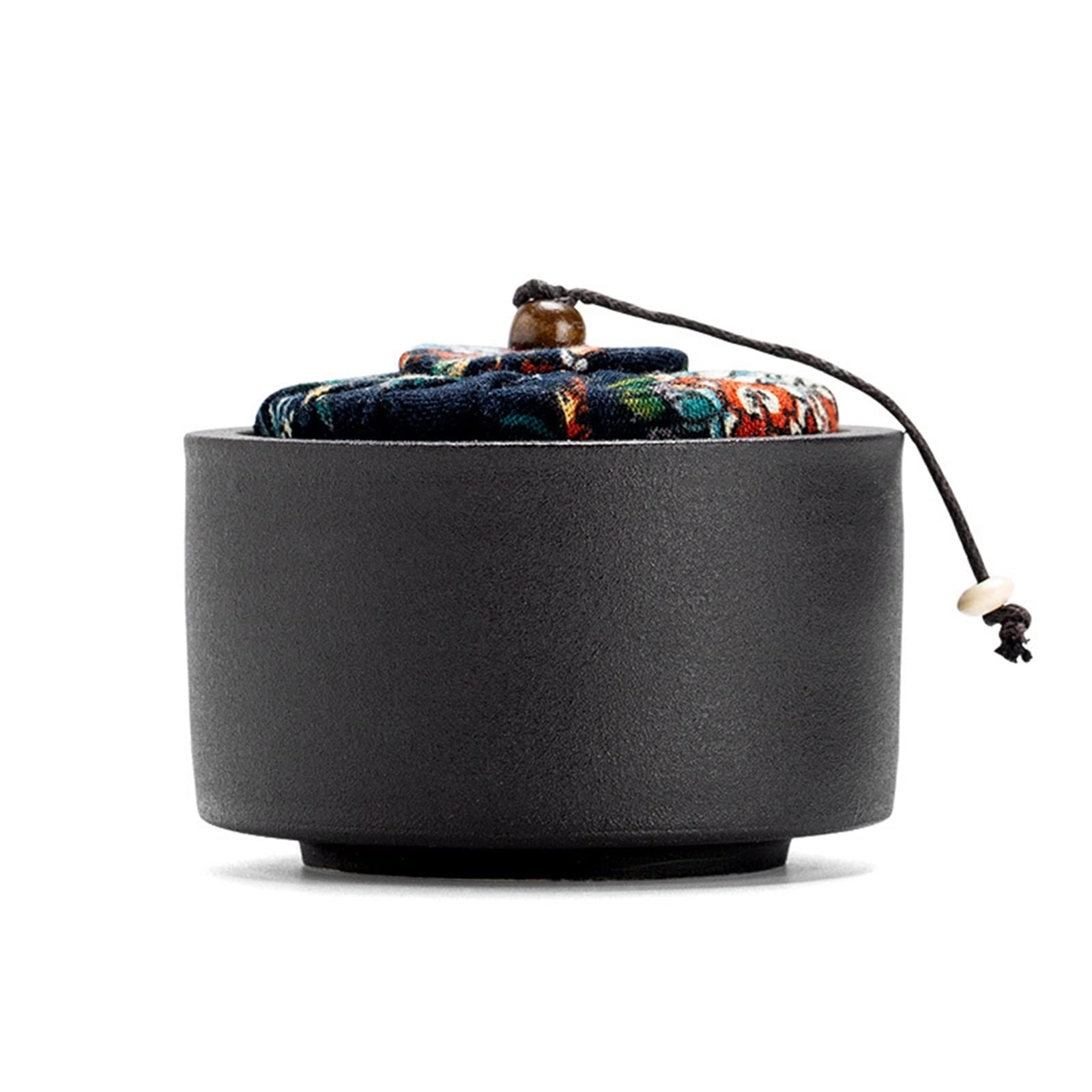 JINGYAN Tea Storage Jars Tea Caddy Portable Sealed Ceramics Storage Tank Travel Bag Box Kitchen Coffee Spice Canister