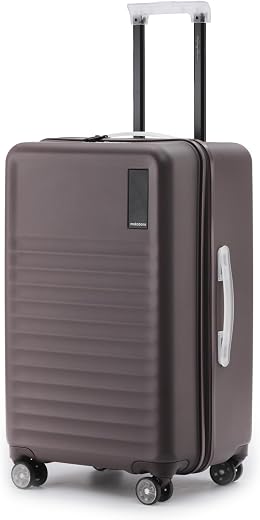 MOKOBARA The Aisle Trunk Luggage | 65 Cms Polycarbonate Shell, YKK Zippers, TSA-Approved Lock &amp; Silent Ninja Wheels Travel...