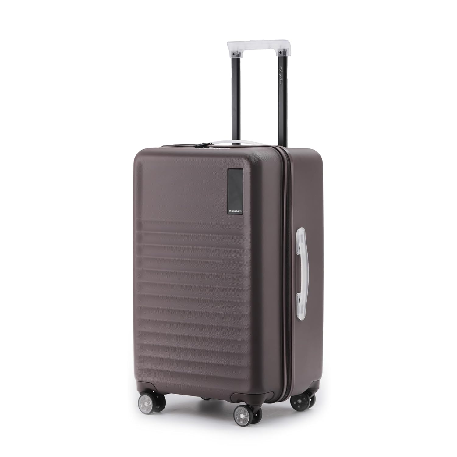 MOKOBARA The Aisle Trunk Luggage | 65 Cms Polycarbonate Shell, YKK Zippers, TSA-Approved Lock & Silent Ninja Wheels Travel Suitcase (Check-in Medium, Cool Beans)