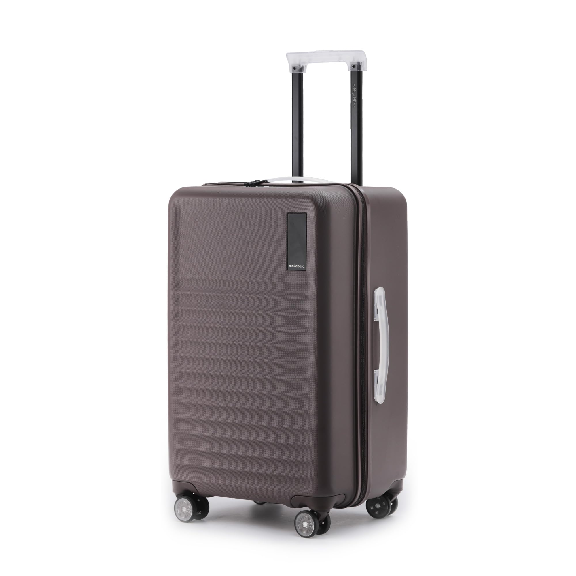The Aisle Trunk Check-in Luggage | 70L Capacity | Durable Polycarbonate Shell & YKK Zippers | TSA-Approved Lock & Super Silent Ninja Wheels | Ideal for Long Trips | Brown | Cool Beans