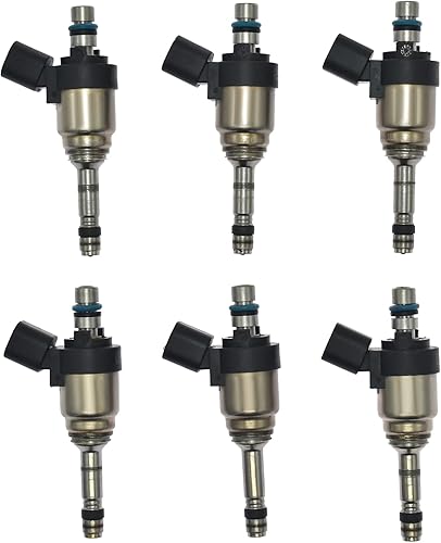 Miniatura 2 de Inyector de combustible 35310-3C550 compatible con Hyundai Genesis Azera Santa Fe Genesis Coupé 2012-2015, compatible con Kia Sorento Cadenza4