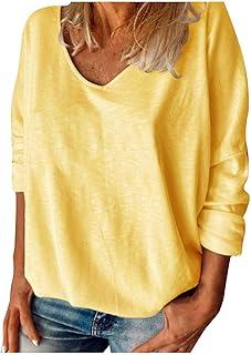 Maglie Donna Maniche Lunghe Elegante Invernale Tops Casuale Magliette Pullover Autunno T-Shirt Bluse Felpe