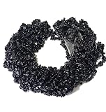 Natural Black Onyx Nuggets Necklace 34 Inch, Onyx Chips/Uncut, Beads Size 3x2 to 6x3 MM Approx, Endl