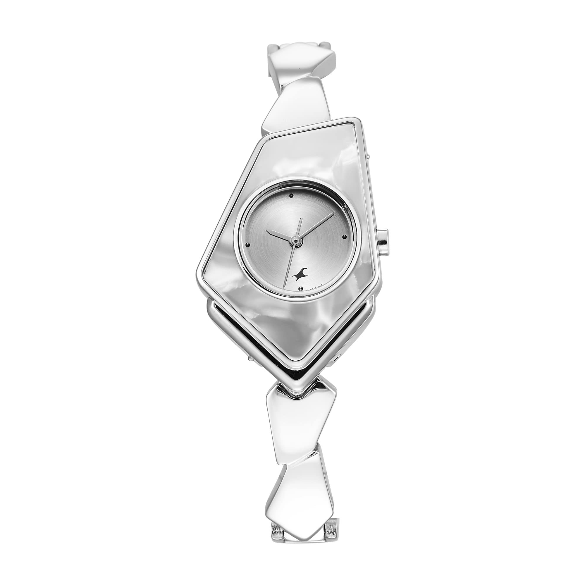 Fastrack Younique Quartz Analog Silver Dial Metal Strap Watch for Girls-NS6279SM01 (B0BKQQ194N) Amazon Price History, Amazon Price Tracker