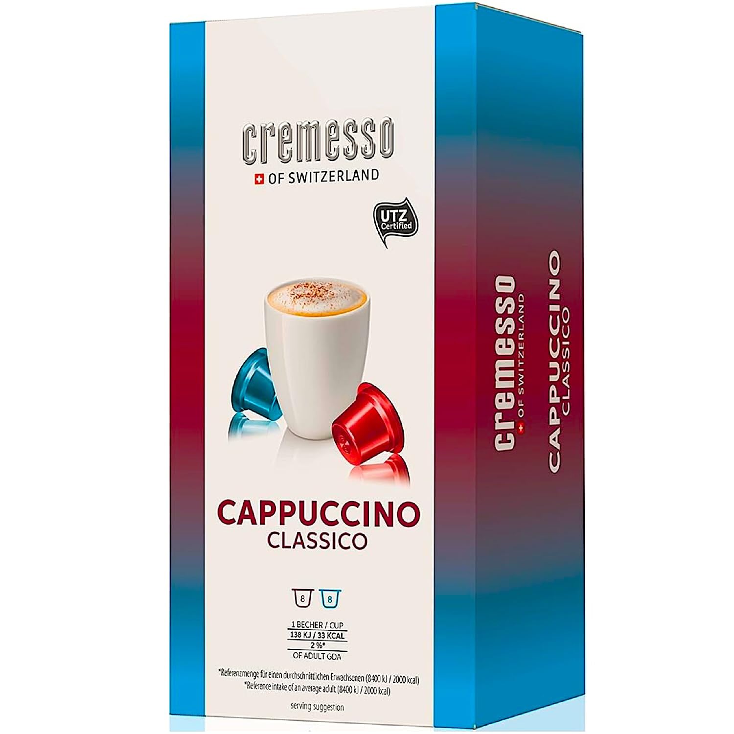 Cremesso Kaffekapseln Cappuccino Classico 16 Stück