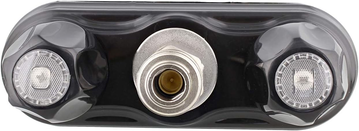 Empire Faucets CRD-QDFLX-BLK 4" Quick Disconnect Valve with Metal Quick Connecter - Black