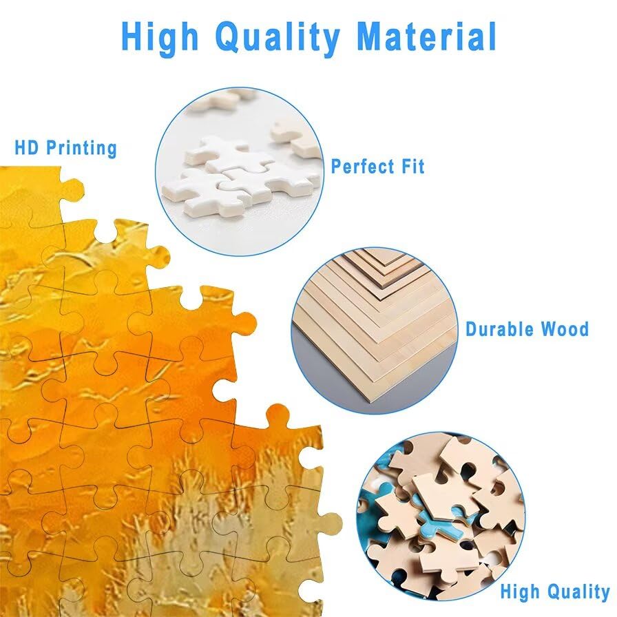 Puzzle 1500 Piezas Navidad para Adultos, Puzzle Paisajes de Madera con Caja Regalo para Adultos, Rompecabezas Desafiante para Toda la Familia, Rompecabezas para Regalo Mujer, Regalo Hombre, -5773