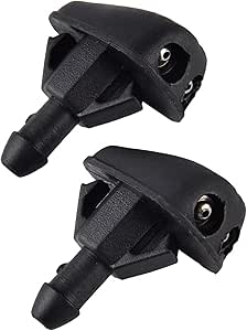 2 Pack Car Windshield Washer Wiper Water Jet Spray Nozzle Windscreen ...