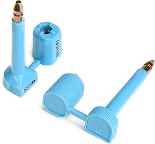 Bolt Seals Shipping Seal with Print Progressive Numbering for Cargo Containers and Truck Trailers,ISO 17712 and C-TPAT Certified Metal Seals,High Security Container Trailer Seal,Metal Truck Seals