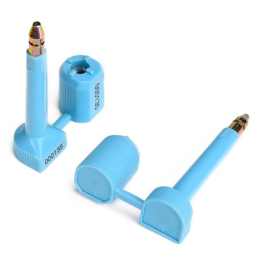 Sello de envío de sellos de pernos con numeración progresiva de impresión para contenedores de carga y remolques de camiones, sellos metálicos disponible en Yaxa Colombia