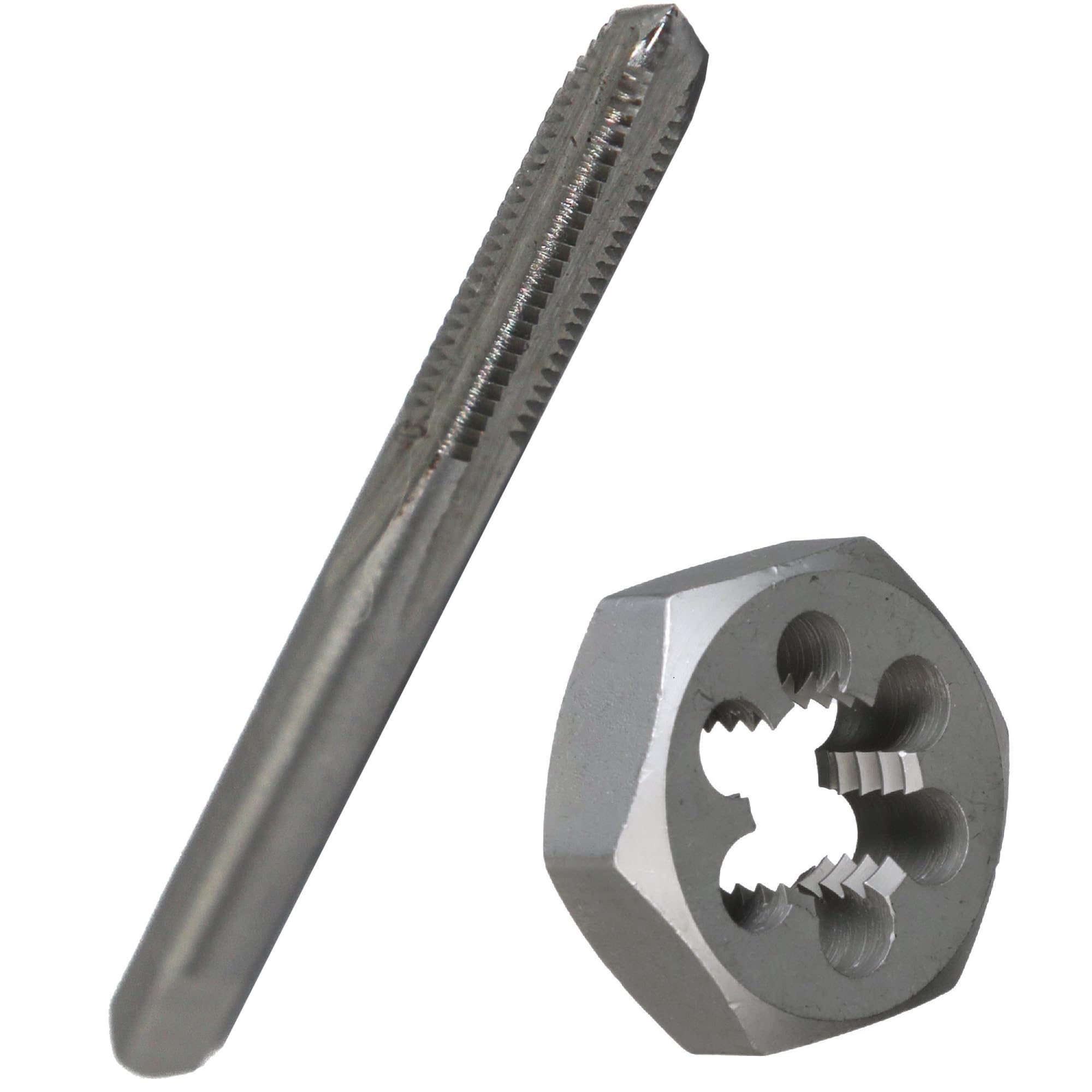 Drill America 1/2"-28 UNS Tap and Die Kit, HSS Plug Tap and Carbon Hex Die — Amazon image 19