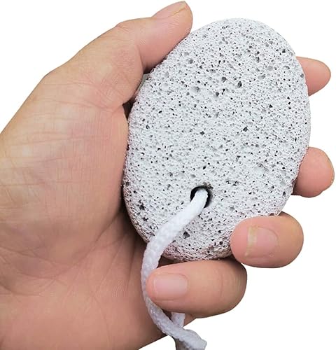Miniatura 6 de El juego original de piedra pómez para pies y limas de pies – Depurador de pies de acero inoxidable resistente al óxido, raspador o removedor de