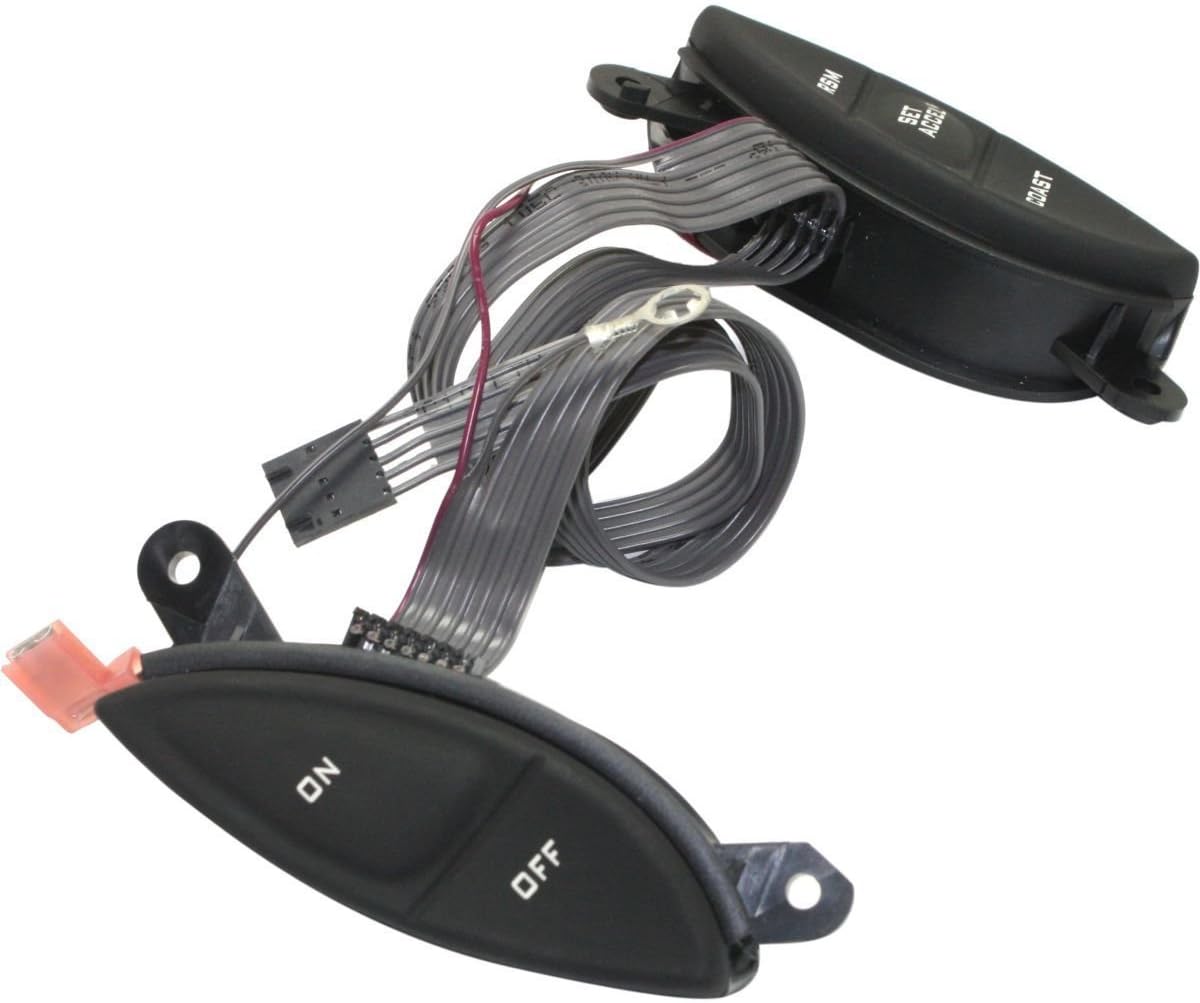 Steering Wheel Mounted Cruise Control - Engagement Switch Buttons For Ford F150 Truck Explorer Ford F-150 Ranger Mercury Mountaineer Replaces # F87Z9C888BB