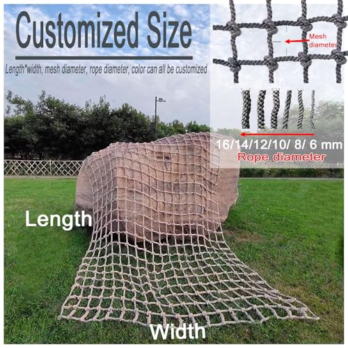 Filet de sécurité robuste 12mm (1x5m) pour balançoire et cabane