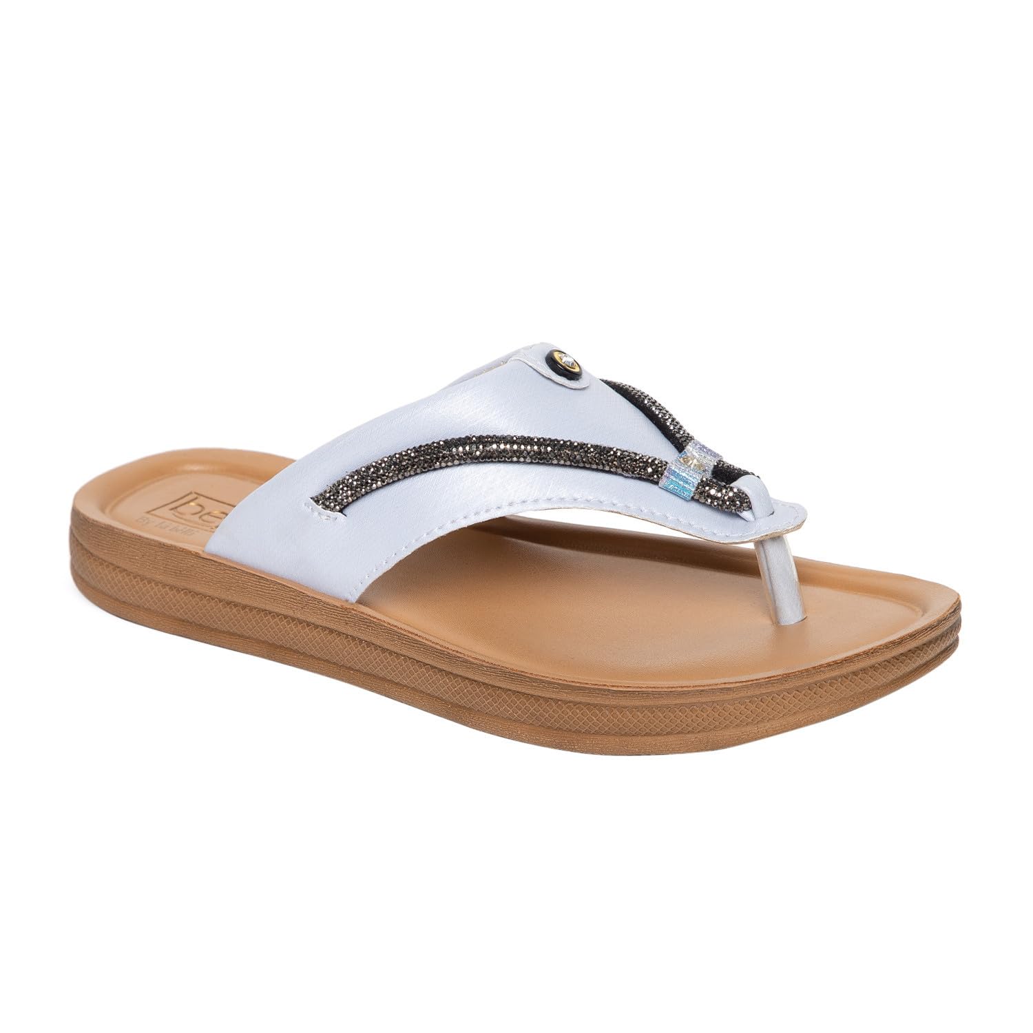 BELLA by Labella Womens Fashion Platform Slip-On Sandal – Comfortable, Lightweight, Slip-Resistant, Breathable – Ideal for Casual and Office Wear 24000111Blue UK 5 (B0D1KHQCDV) Amazon Price History, Amazon Price Tracker