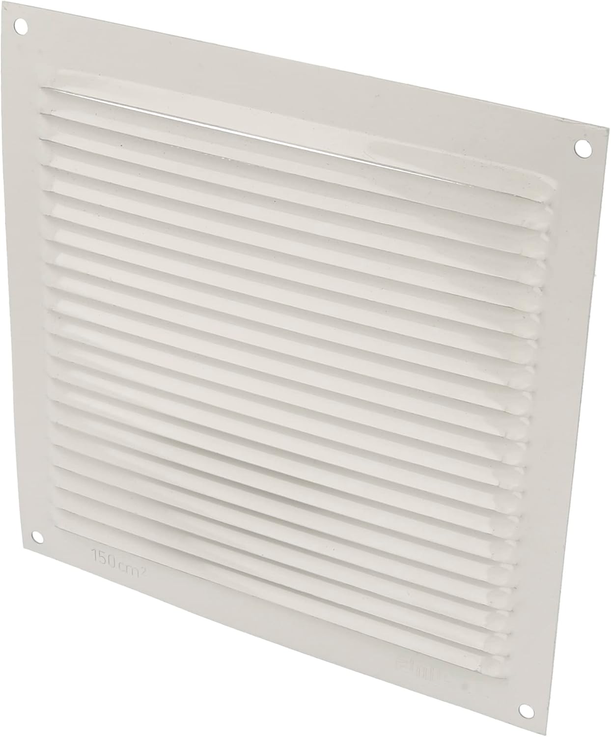 Amig - Square Premium Aluminium Grille 7x7"|Air Vent Cover | for Wall, Sidewall and Ceiling | 6,7x6,7 Inch | 170 x 170 mm | White