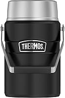 Vista 26 de THERMOS Stainless King Tarro de alimentos aislado al vacío con 2 insertos de contenedor de almacenamiento, 47 onzas, acero inoxidable mate