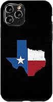 Vista 28 de iPhone 11 Pro Max Estado de Texas bandera teléfono caso Texan Vintage Estados Unidos Texas State Case