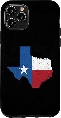 Vista 76 de iPhone 11 Pro Max Estado de Texas bandera teléfono caso Texan Vintage Estados Unidos Texas State Case