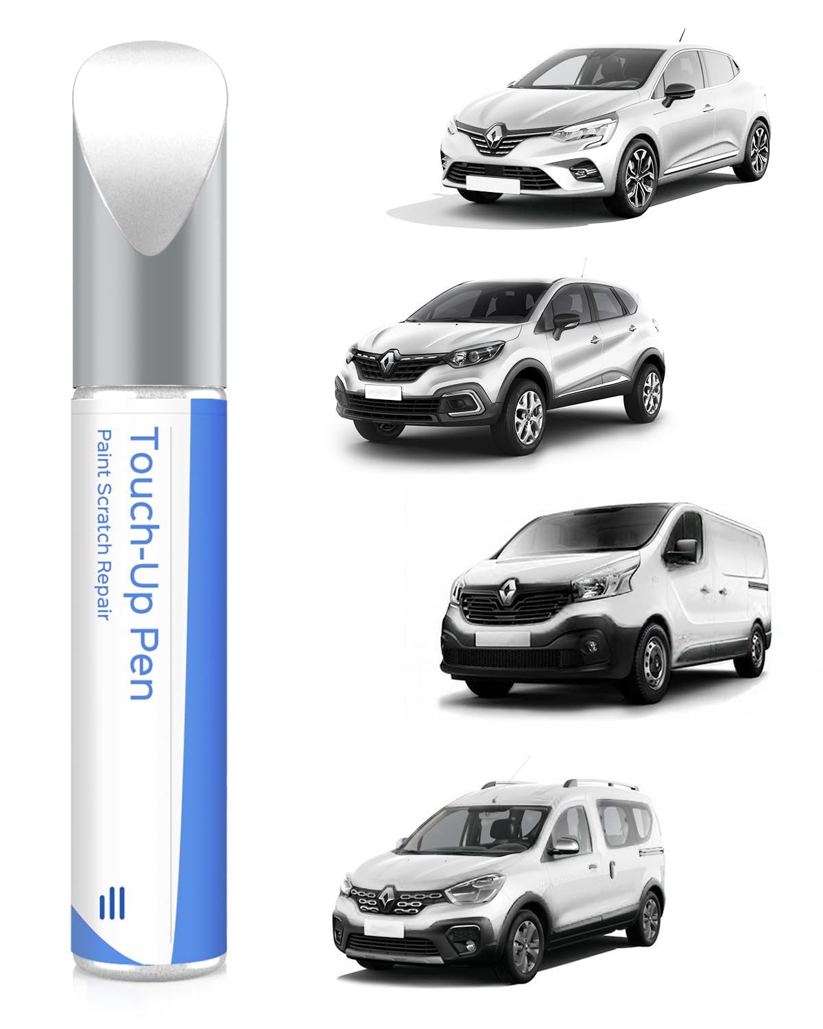 Renault 369 Blanc Glacier/Artice-White vernice per ritocchi riparazione graffi scheggiature