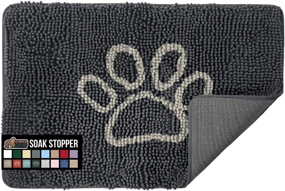 Gorilla Grip Soak Stopper Absorbent Indoor Chenille