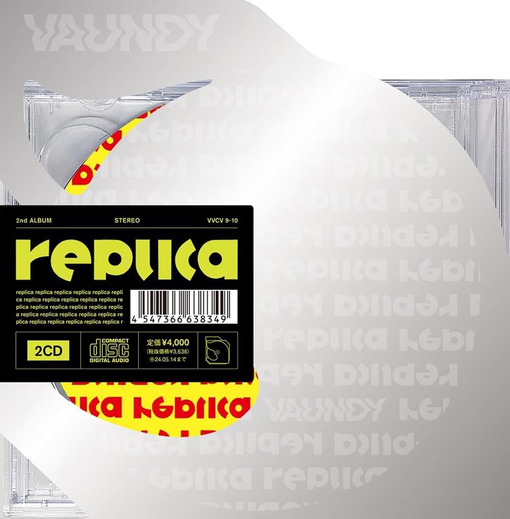 Amazon.co.jp: Vaundy アルバム replica ( 通常盤 2CD ): ミュージック