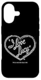 I Love Lucy Glitter Logo Case for iPhone 17