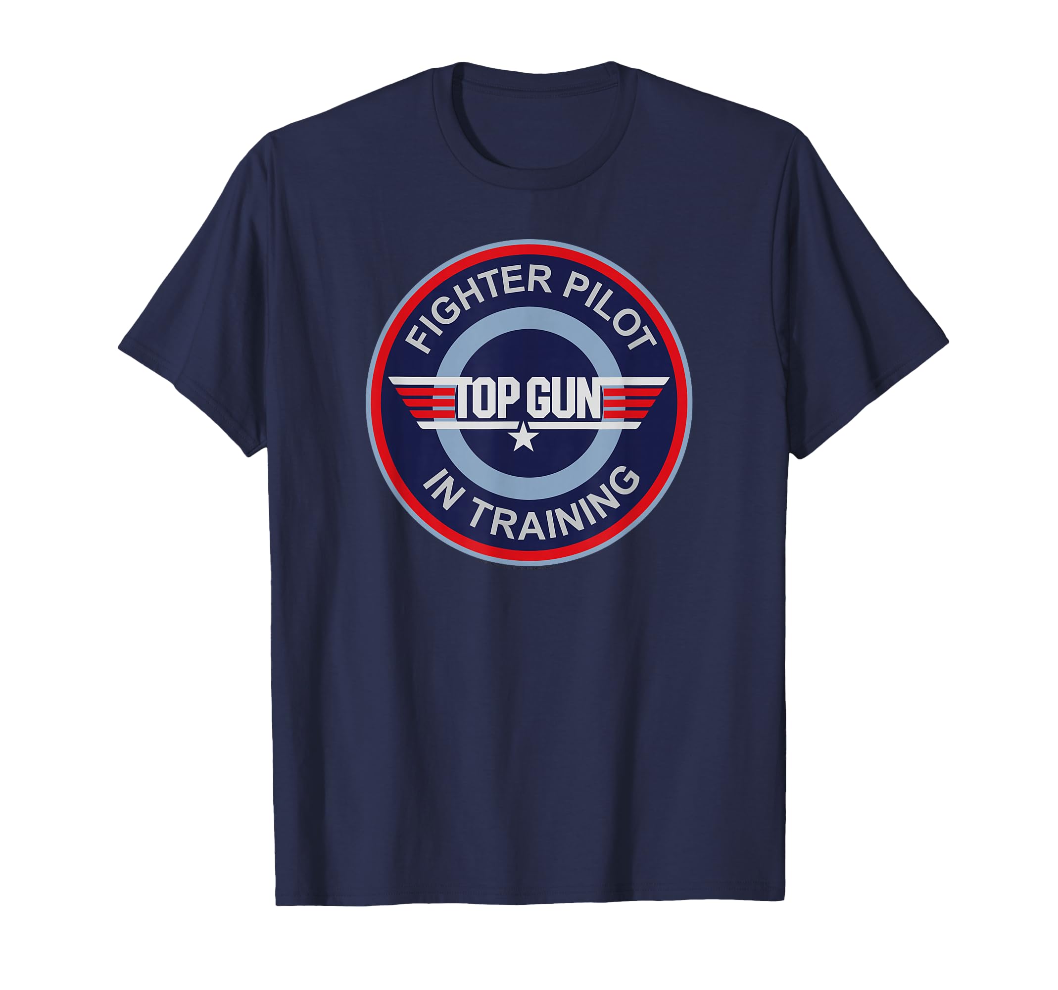 Fighter Pilot in Training Round Logo 80's Movie T-Shirt