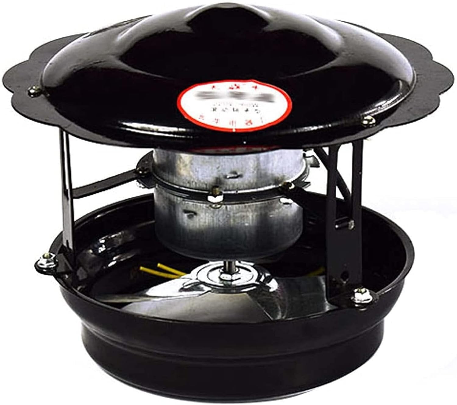 REHOOF Aspiratore di Fumo per Camino,Aspiratore per Camino Aspiratore per Canna Fumaria Induttore di Tiraggio per Camino Aspiratore per Camino per Camino,Ventola Aspirazione per Stufe A Legna 60W