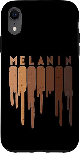 Miniatura 8 de Funda para iPhone 13 Pro Max Drippin Melanin Shades Black Lives Matter BLM Africa History Case