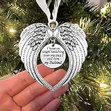 Christmas Memorial Ornaments Angel Wings - I Have an Angel Watching Over me and I Call him Husband H